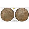 Image 1 : PAPAL STATES: Benedict XIV, 1740-1758, AE baiocco, 1752 year XII, PCGS MS63 BN