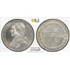 Image 1 : PAPAL STATES: Pius IX, 1846-1878, AR 20 baiocchi, 1850-R year IV, PCGS MS63