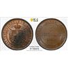 TUSCANY: Victor Emmanuel II, 1859-1860, AE 5 centesimi, 1859, PCGS MS63 BN