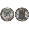 NETHERLANDS: Willem II, 1840-1849, AR 1/2 gulden, 1847, XF-AU