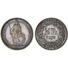 Image 1 : SWITZERLAND: Confederation, AR 1/2 franc, 1875-B, XF-AU