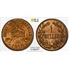 Image 1 : GERMAN EAST AFRICA: Wilhelm II, 1888-1918, AE heller, 1910-J, PCGS MS64 RB