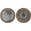 CANADA: Nova Scotia: Victoria, 1837-1901, AE ½ cent, 1861, Unc
