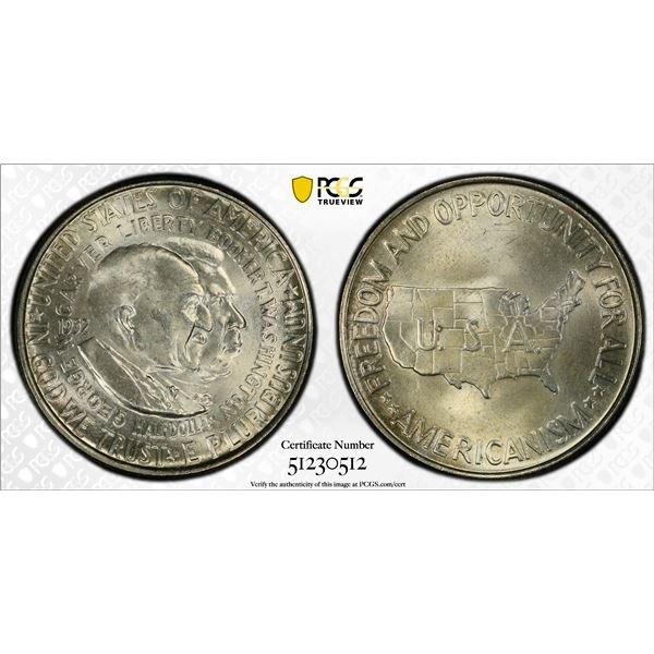 UNITED STATES: AR 50 cents, 1952, PCGS MS65