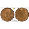 Image 1 : EGYPT: Farouk, 1936-1952, AE 1/2 millieme, 1938/AH1357, PCGS MS64 RB