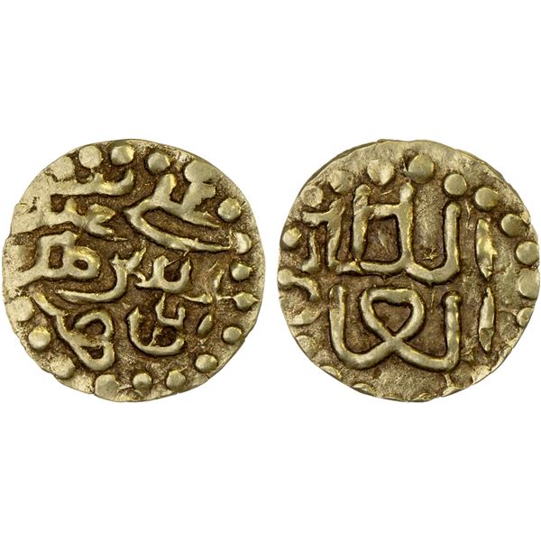 INDONESIA: ACEH: Sultan Ali bin Ala'ad-Din, 1571-1759, AV mas (0.60g), VF-XF