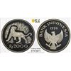 Image 1 : INDONESIA: Republic, AR 2000 rupiah, 1974, PCGS Proof 67 DCAM