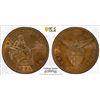 PHILIPPINES: U.S. Territory, AE centavo, 1908-S, PCGS MS64 BN