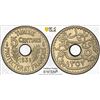Image 1 : TUNISIA: Ahmad II, 1929-1942, 5 centimes, 1938/AH1357, PCGS MS67