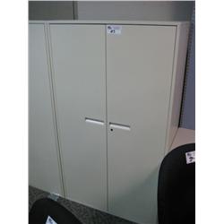 Haworth 2 Door Storage Cabinet