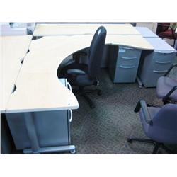 Haworth Corner Workstation (small)