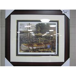 Limited Edition Print 381/1995 "the Canoe" By
