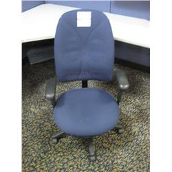 Blue High Back Ergonomic Task Chair