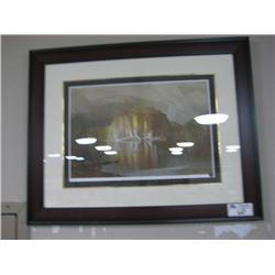 Limited Edition Print 528/1995 "mist, Rain & Sun"