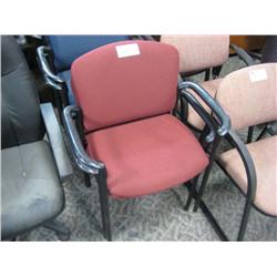 Burgandy Office Chair