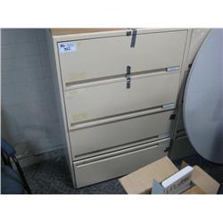 Storwal 4 Drawer Lateral File Cabinet