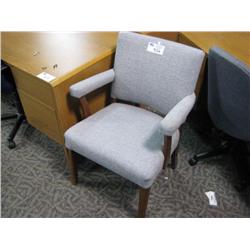 Oak Frame Traditional Client Chair