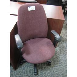 Burgandy Office Chair