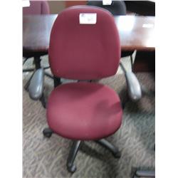 Burgandy Office Chair
