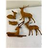 Image 2 : Faux Suede Deer Family