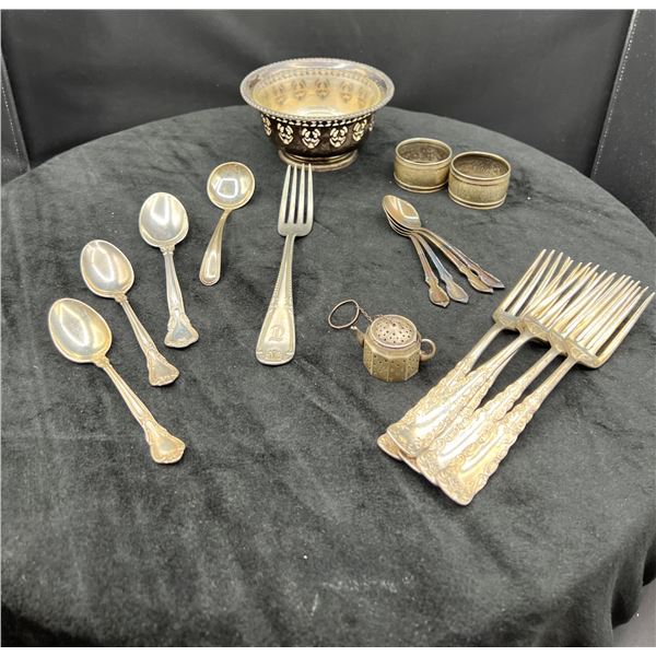 Sterling Silver & Silver Plated Utensils