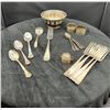 Image 1 : Sterling Silver & Silver Plated Utensils