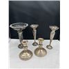 Image 1 : Silver Plated Candlesticks