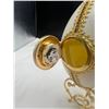 Image 2 : Vintage Ostrich Faberge Egg Clock