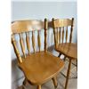 Image 2 : Wooden Swivel Barstools