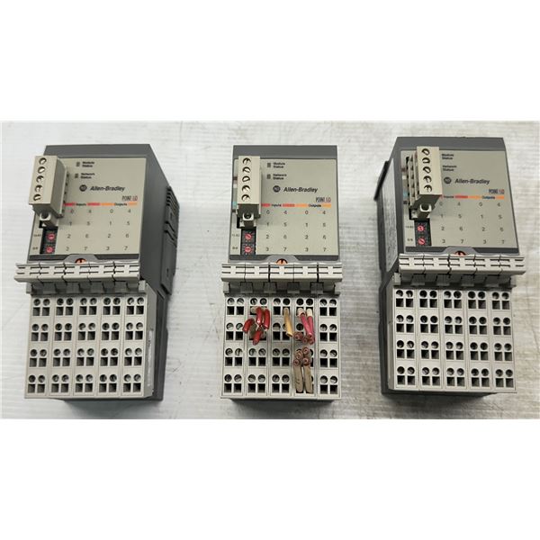 (3) Allen Bradley #1734D-IA8X0W8 Device Nets