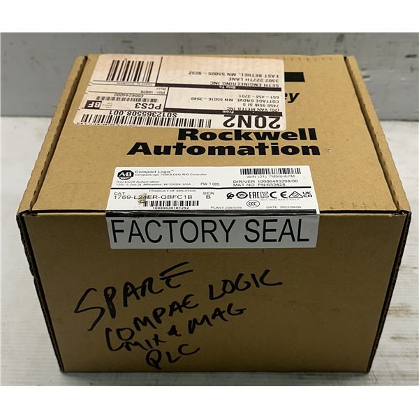 Allen Bradley #1769-L24ER-QBFC1B Controller