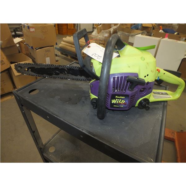 Poulan Wild Thing 40cc Gas Powered Chainsaw