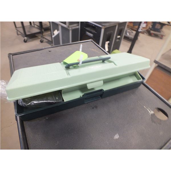 1 Fishing Tackle Box w/ 1 Open Rod Reel