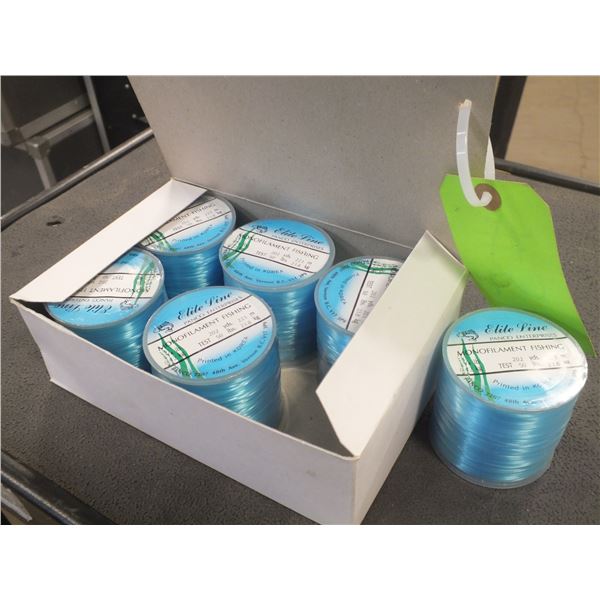 6 Rolls Of 50lb Test Of Fishing Line