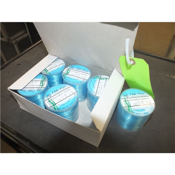 6 Rolls Of 50lb Test Of Fishing Line