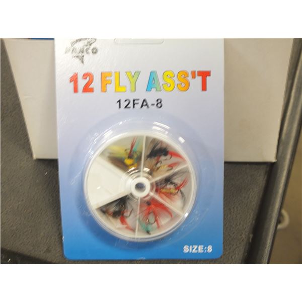 10 Packs Of 12 Assorted Fly Fishing Flies