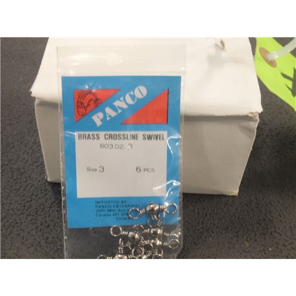 1 Case Of Brass Cross Line Swivels
