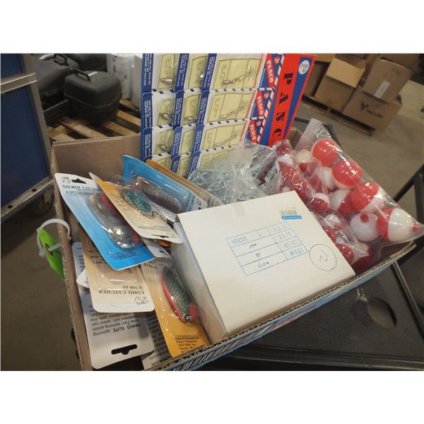 Box Of Assorted Fishing Gear