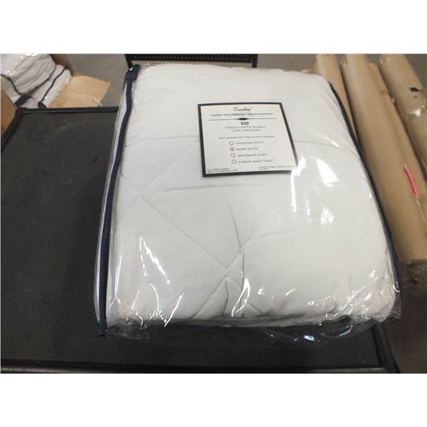 Double Mattress Feather Bed Protector