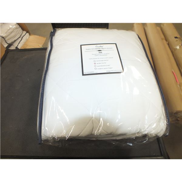 Double Mattress Feather Bed Protector