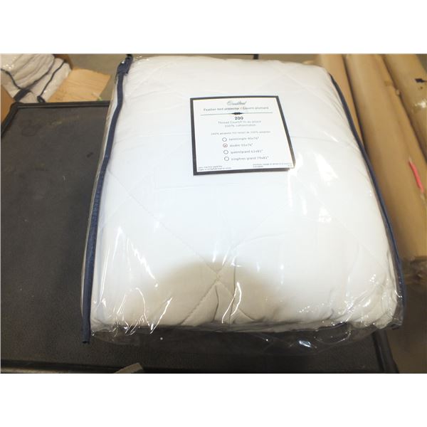Double Mattress Feather Bed Protector