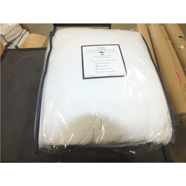 Double Mattress Feather Bed Protector