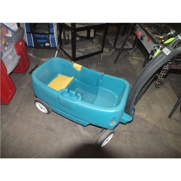 Plastic Kids Wagon