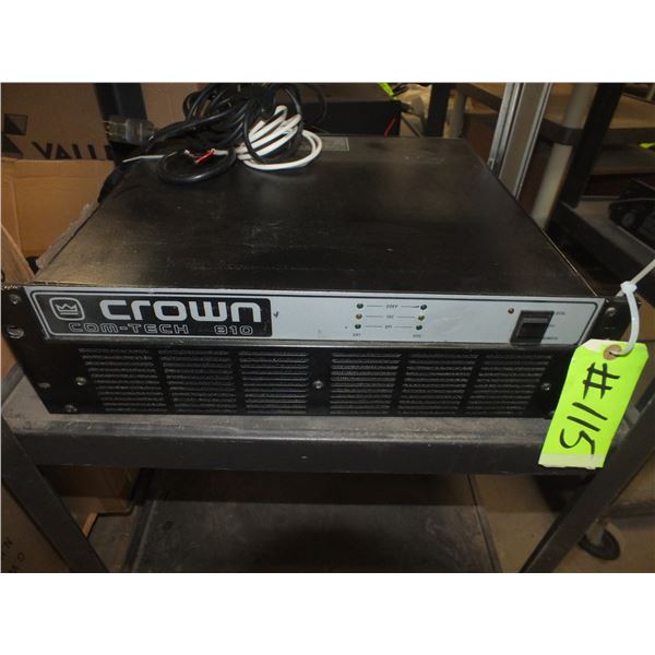 Crown Com-Tech 810 Power Amplifier