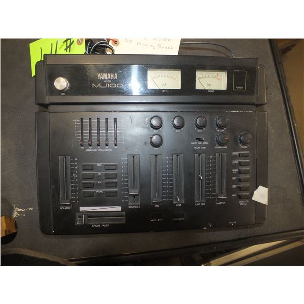 Yamaha Mj 100 Dj Mixing Board