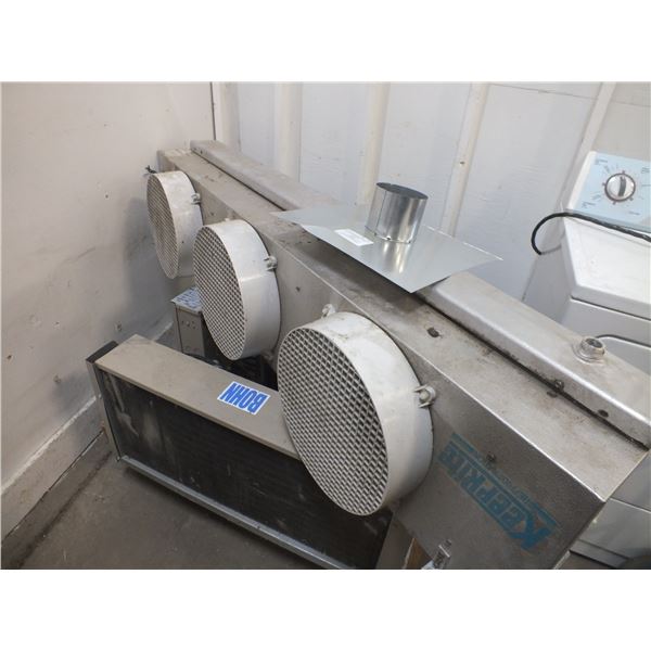 2 Walk in Cooler Compressors & 1 Bank Of 3 Fans