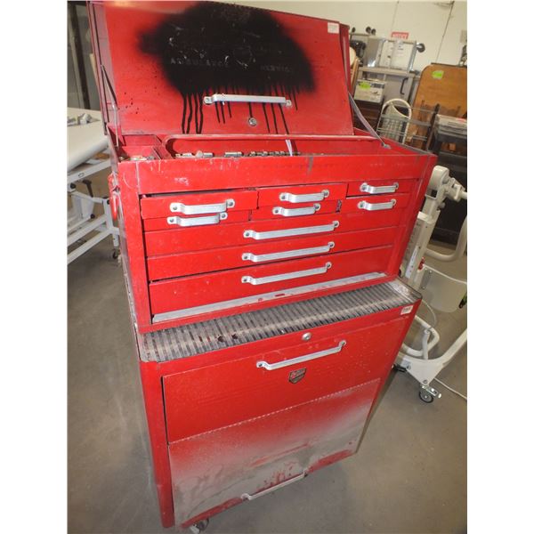 2pc Tool Chest On Wheels