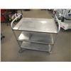 Image 1 : Stainless Steel Cart On Wheels