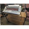 Image 1 : Laminator & Brown Cart On Wheels