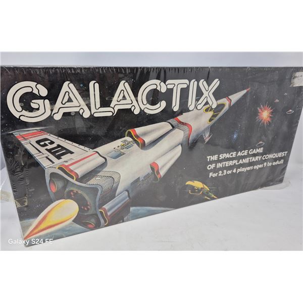 Vintage Galactix Board Game – Sealed Sci-Fi Space Strategy